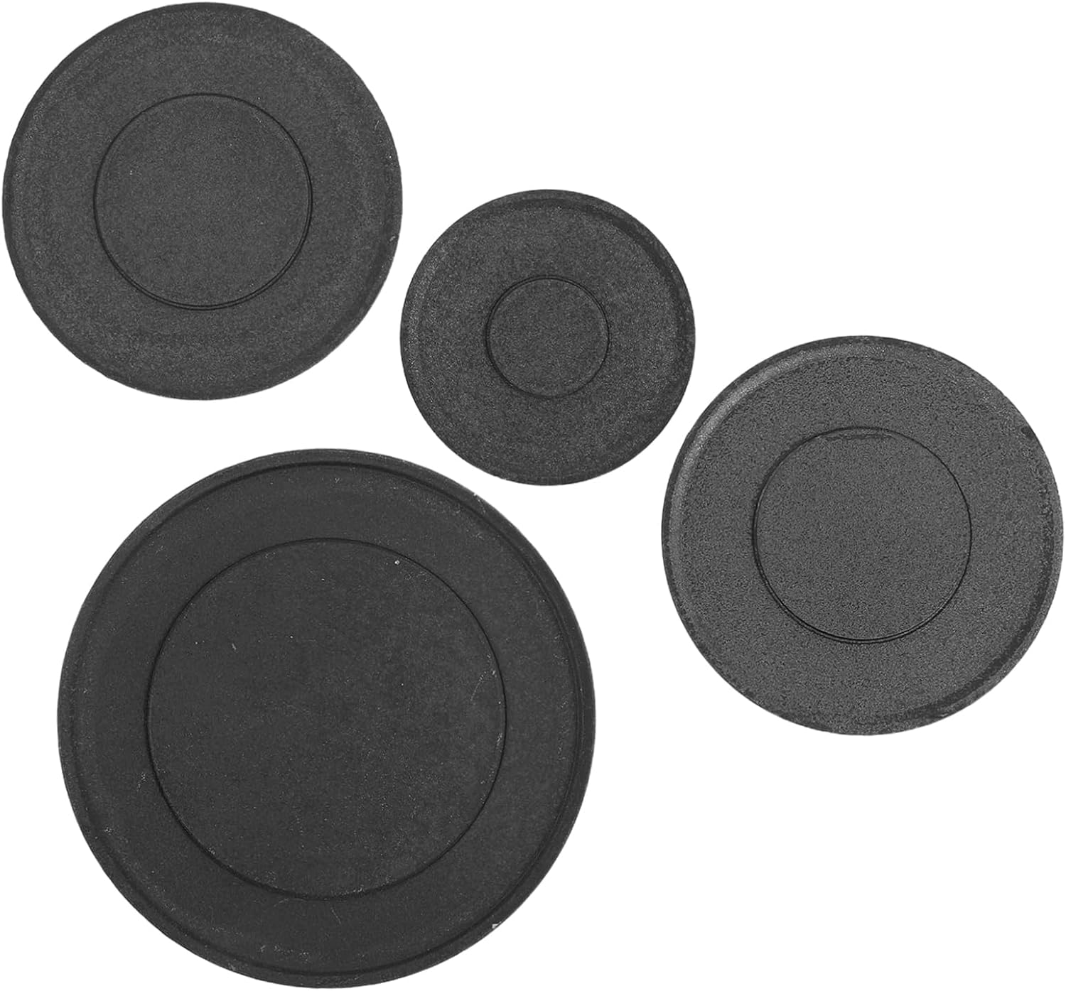Luxshiny 4pcs Gas Stove Burner Flame Cap Easy Installation Maintenance Prevent Flame Overflow Compatible with Sabaf Practical Burner Accessories for Safety Efficiency