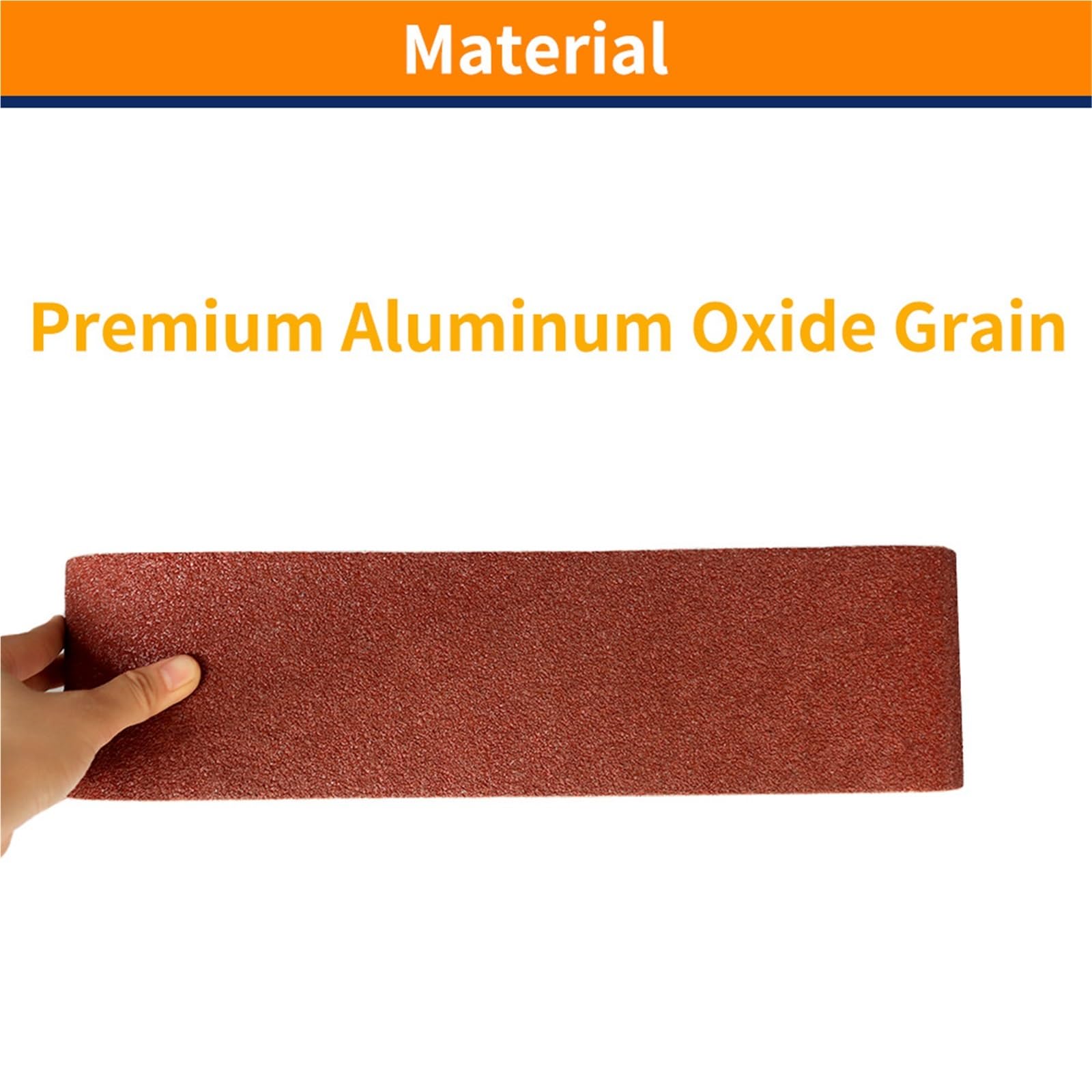 5/10PCS 100 * 915 millimetri Nastri Abrasivi 40-1000 Grana Legno Morbido Metallo Lucidatura Carta Vetrata Fasce Abrasive for Levigatrice a Nastro Strumento(5PCS,40 Grit)