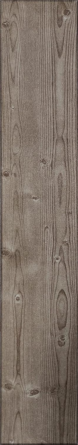 39"x6.5" Foam Ceiling Planks - 12pc Pack - Covers 21.1sqft - Glue Up Application - Easy DIY - Choose Your Finish - Decorative Ceiling Tiles (Driftwood)