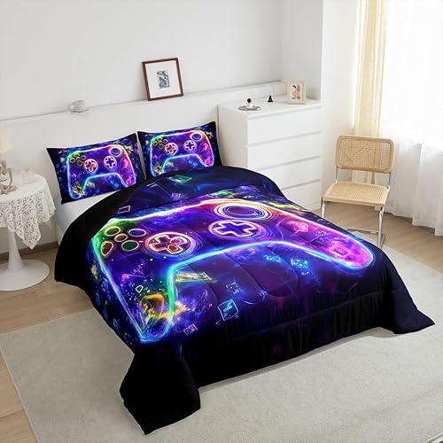 Miniatura 120 de Castle Fairy Juego de edredón de elefante de dibujos animados, tamaño individual, juego de edredón Kawaii de animales salvajes para niños y niños