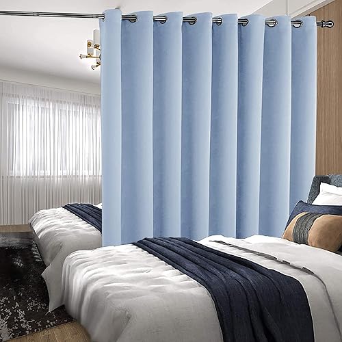 Miniatura 7 de HOME COMPOSER Barras de cortina  Barras de cortina negras resistentes para ventanas de 48 a 84 pulgadas  1 pulgada de diámetro, barra de cortina