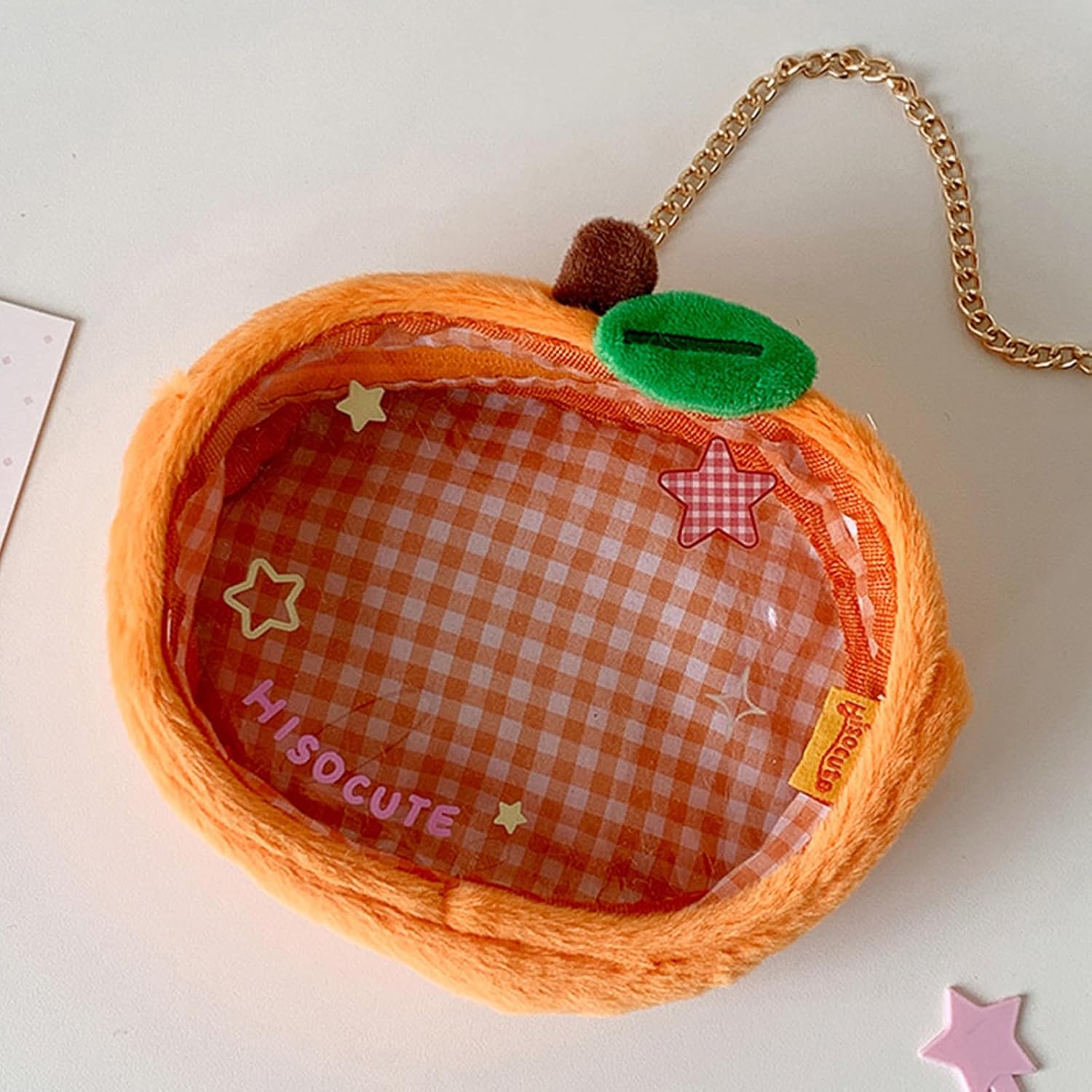 Clear Figure Display Bag with Keychain Hanging Minis Doll Storage Bag Collectibles Case for Minis Figures , Dolls Hanging Blinds Box Organizers