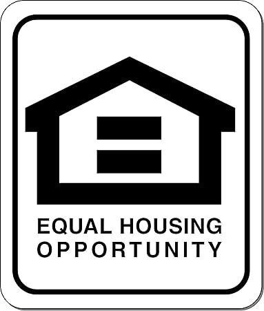 equal housing opportunity logo Aluminum Composite Outdoor Sign 8.5