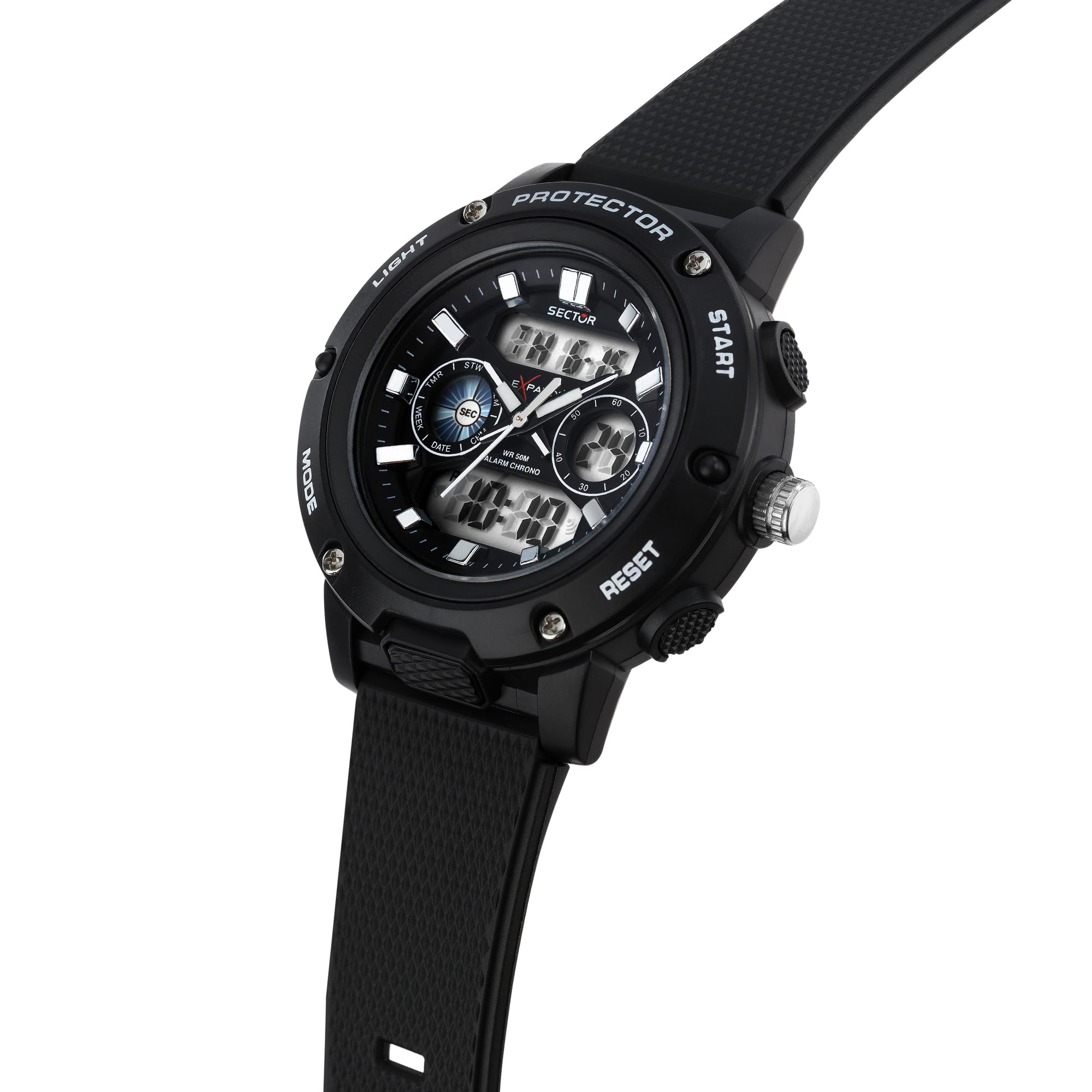 Sector No Limits Ex-45 Orologio Uomo, Analogico Digitale - R3251293001