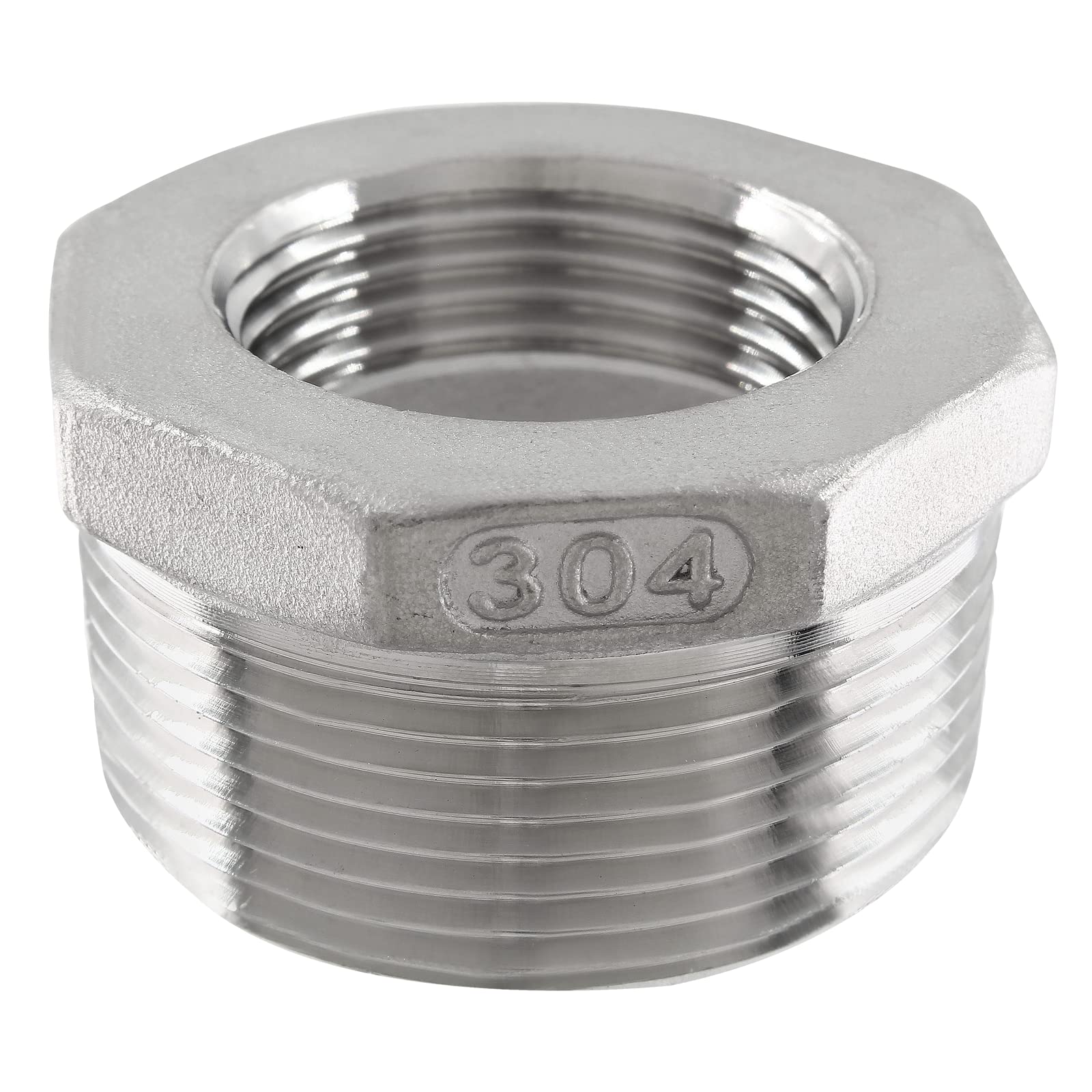 Raccordo Idraulico Dritto 1/2&Prime; NPT Maschio X 3/4&Prime; NPT Femmina &ndash; 5405-08-12