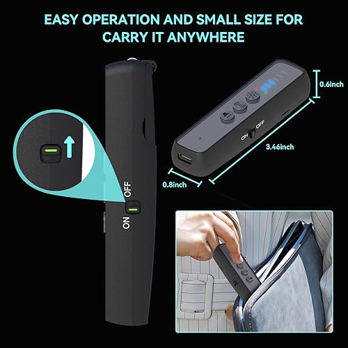 Miniatura 6 de Detectores de cámara oculta, detector anti espía, detectores de errores, detector de rastreador GPS para automóviles, detector de infrarrojos,