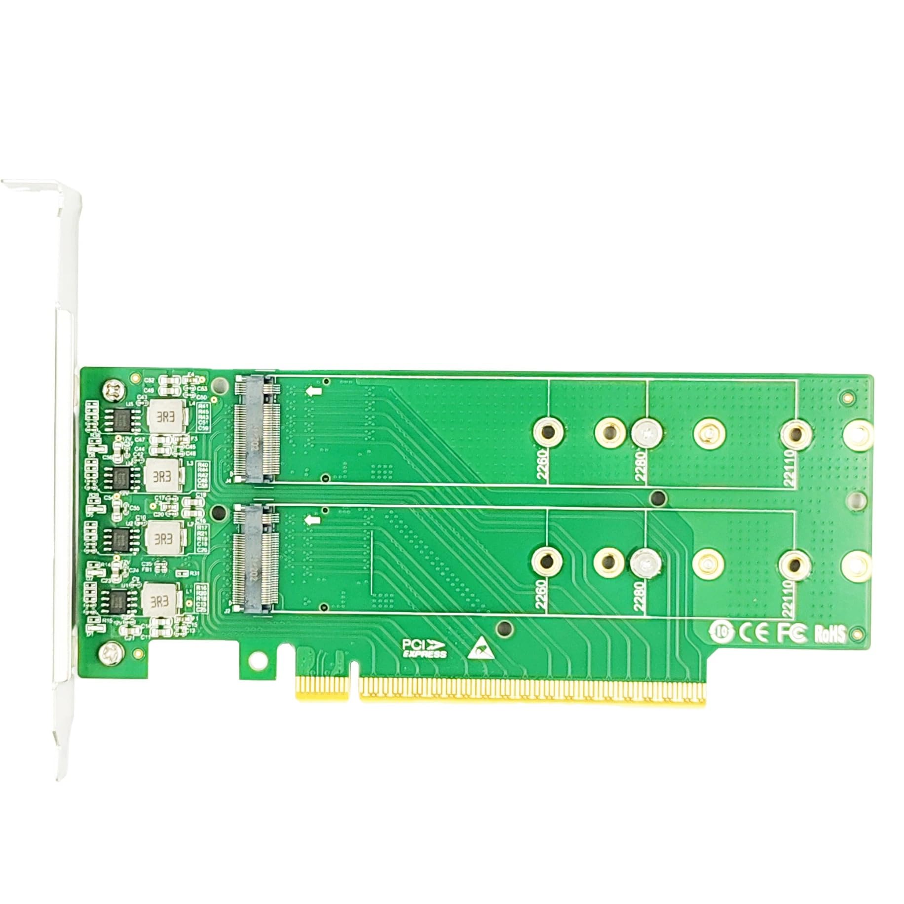 Adapter SSD PCIe 5.0 X16 4-portowy M.2 NVMe G5 - XIC PE5162-4IL