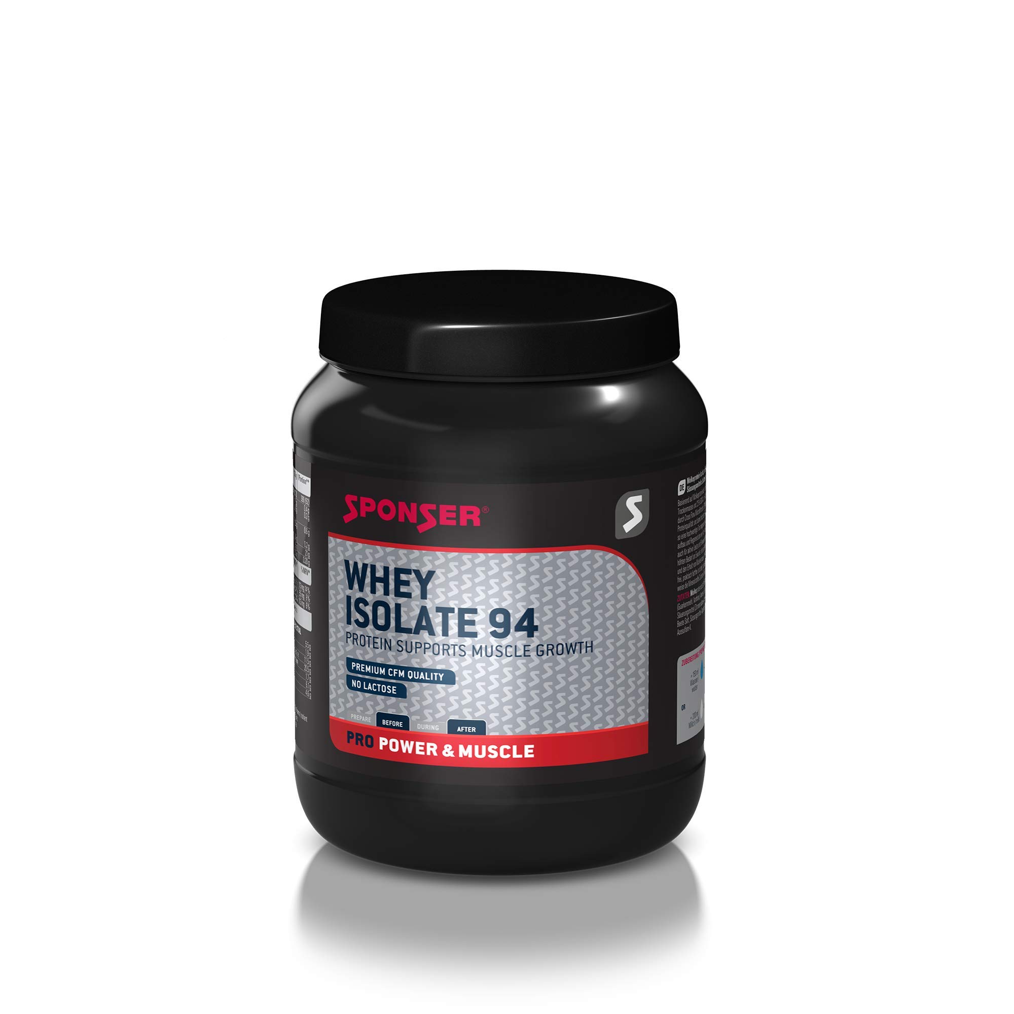 Sponser Whey Isolate 94 CFM 850g Neutral