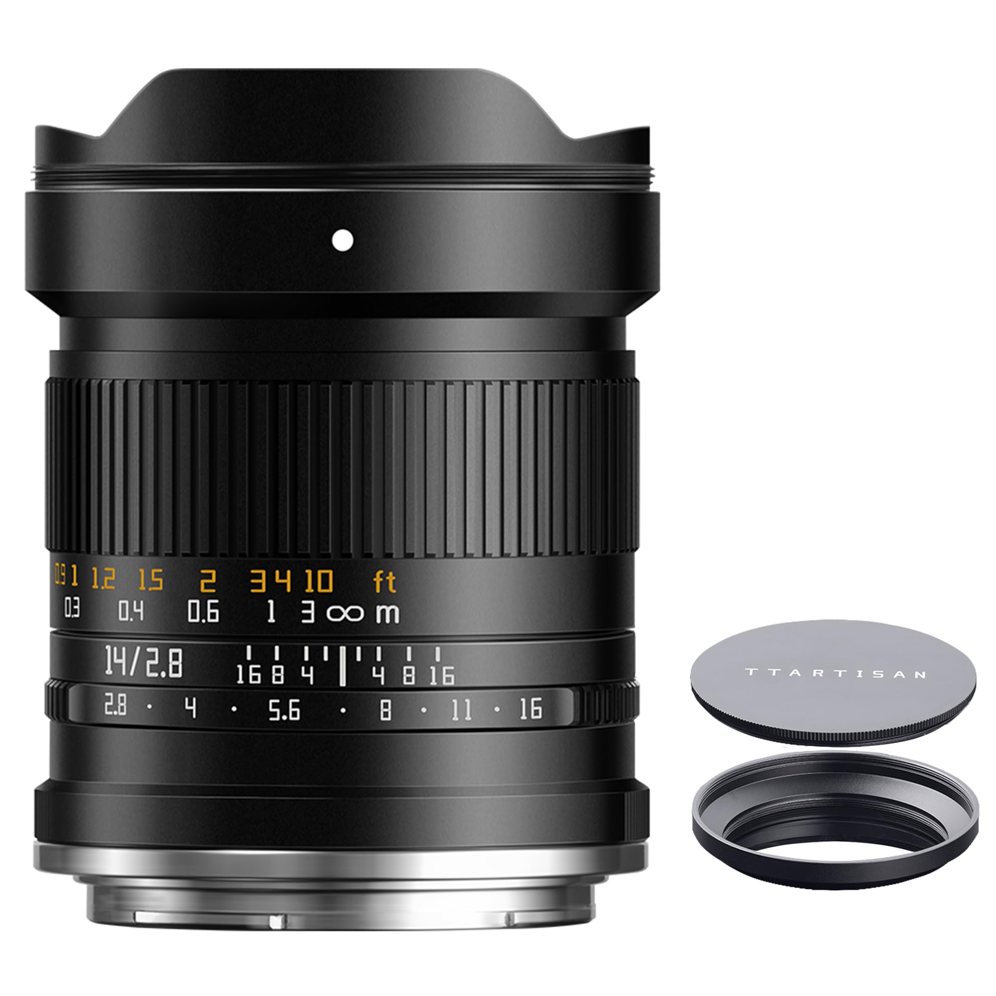Amazon.co.jp: TTArtisan 14mm F2.8 フルフレームカメラレンズ 大光圈
