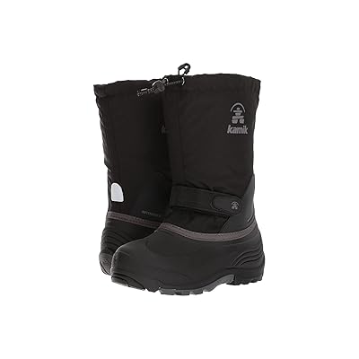 Kamik Kids Waterbug Wide (Toddler/Little Kid/Big Kid) Kids Shoes Black/Charcoal