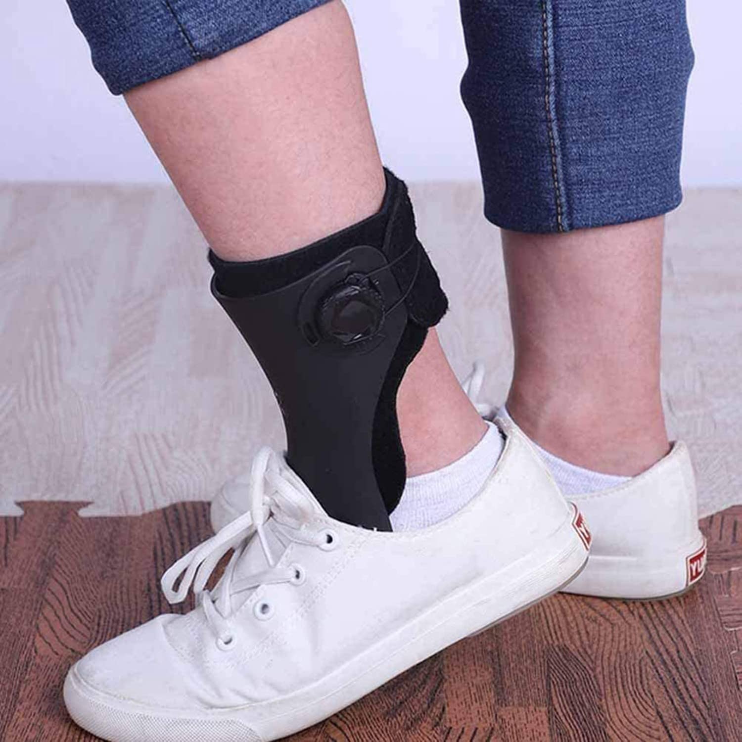 Ortesis Médica de Pie Caído, Ortesis de Soporte Triangular Estable, Corrección de Postura de Ortesis de Pie y Tobillo AFO, Ortesis de Tobillo, para Calzado, para Mujeres y Hombres