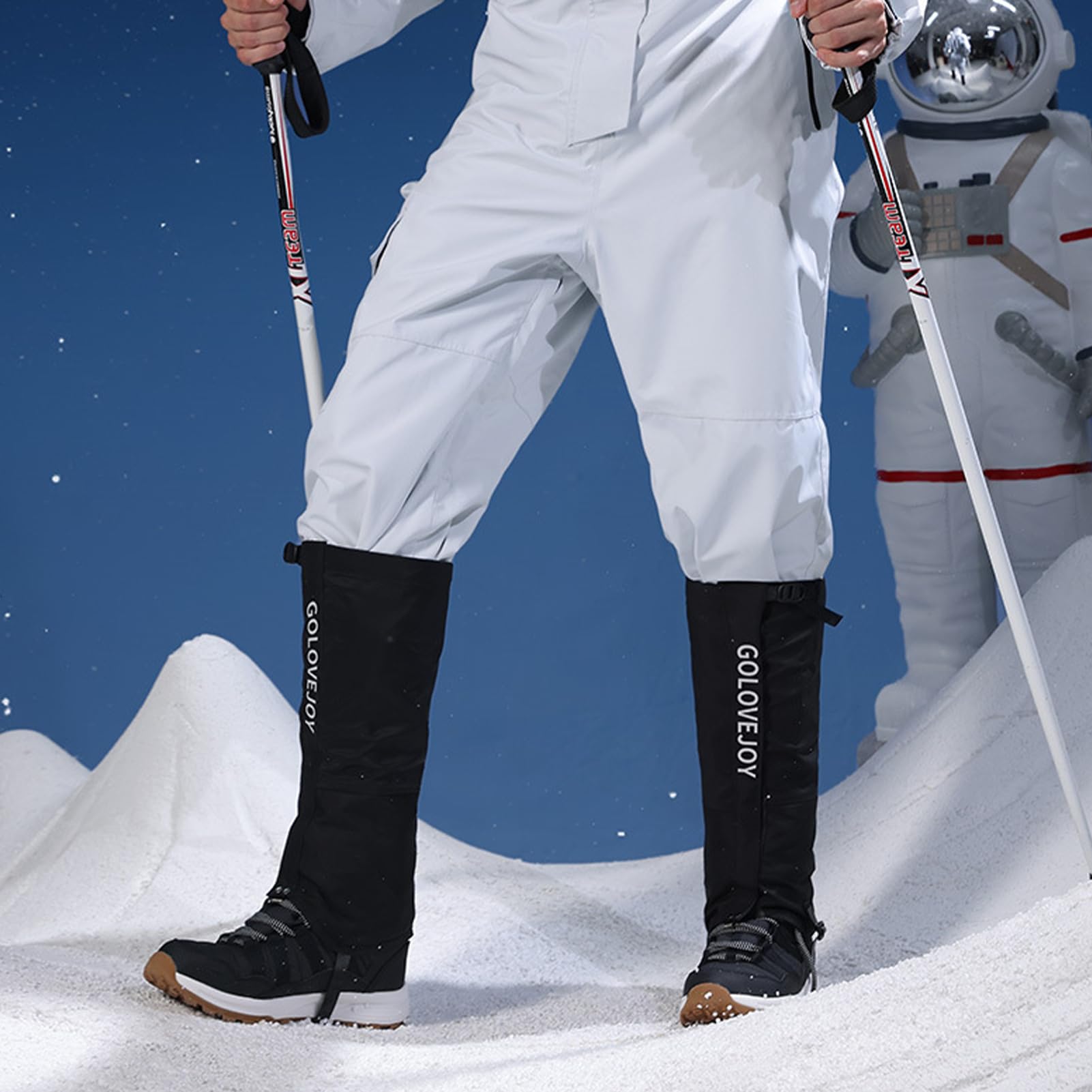 Guêtres serpents – Guêtres de chasse imperméables pour la randonnée, la neige | Guêtres de chasse pour le snowboard, l'alpinisme, la marche, protection durable, antidérapante, pour homme et femme