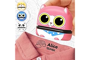 Personalized Name Stamp for Kids, Custom Design Cartoon Name Stamp for Clothing