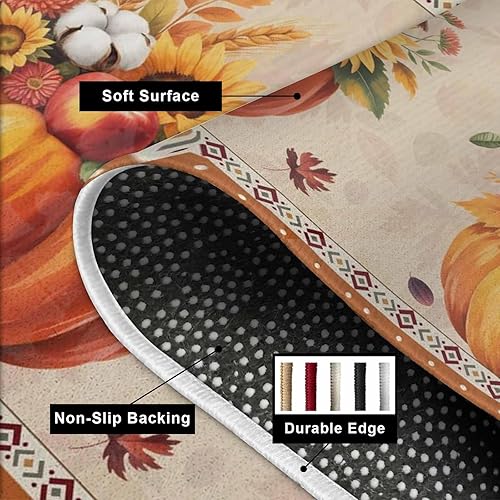 Miniatura 61 de Alfombras de cocina de Navidad absorbentes antideslizantes para piso, árbol de Navidad, muñeco de nieve y copo de nieve, alfombras y tapetes