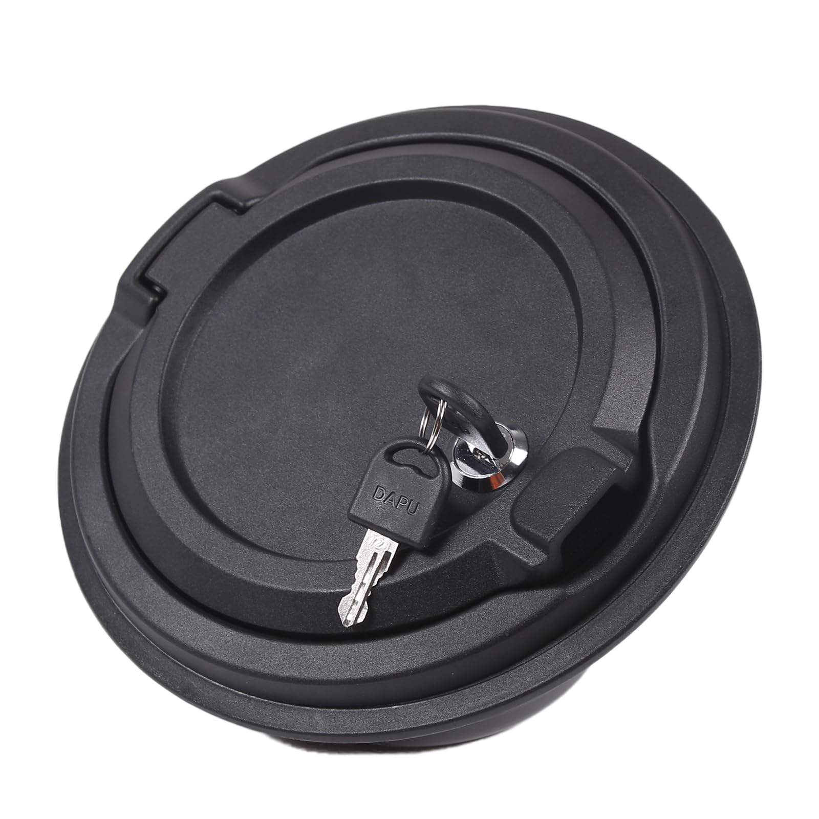 Tapa de tanque de gas con bloqueo de puerta de llenado de combustible para coche, compatible con Hummer H2 2003-2009, accesorios exteriores de puerta de tanque de gas, cubierta de tapa de gas