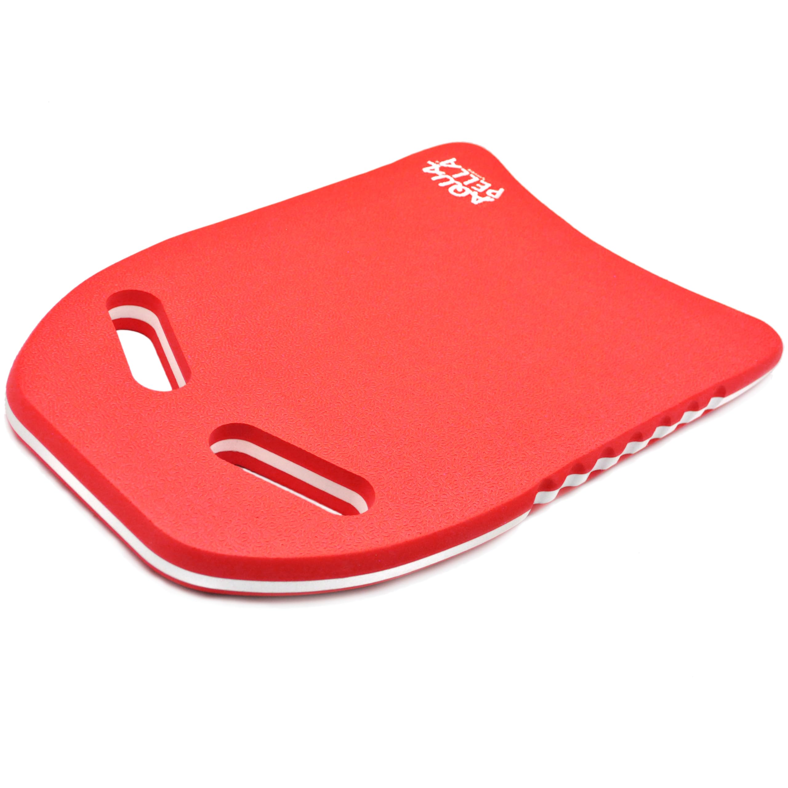 Aquapella Pro Advanced Swimming Kickboard - One Size Fits All - A Great Training Aid for Children and Adults (Red)