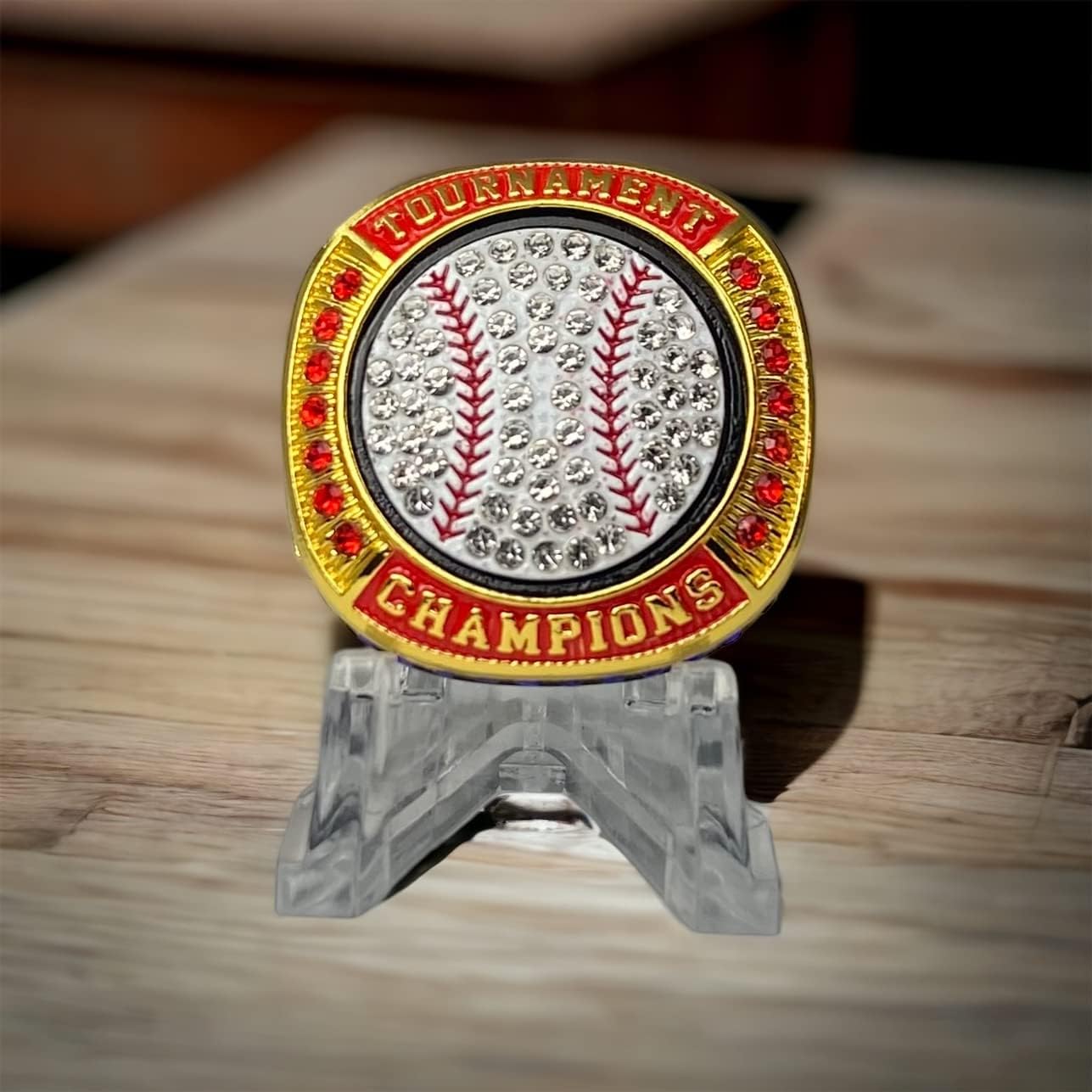 Legacy Rings 1 or 12 Pack Baseball Softball Championship Trophy Ring Tournament Champions