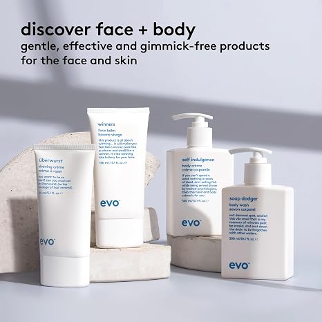 Evo Self Indulgence Moisturizing Body Cream for Dry Skin, 10.1 fl oz