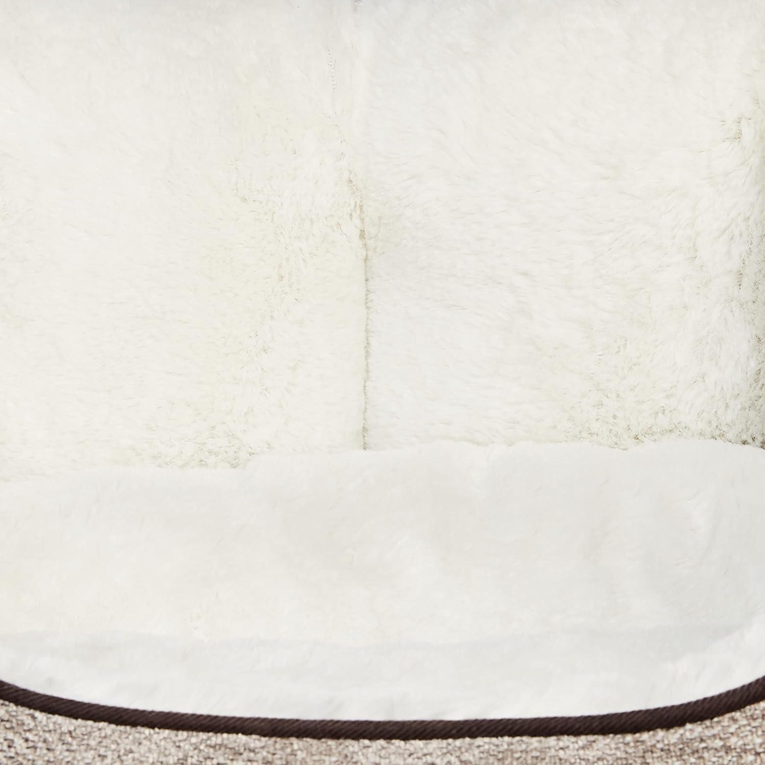 MidWest Homes for Pets Extra-Small QuietTime Deluxe Pet Bed- Taupe/Fur