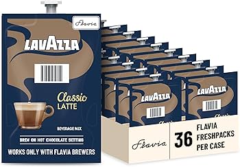 Latte Amazon.com : Flavia Lavazza Classic Latte Freshpacks works only