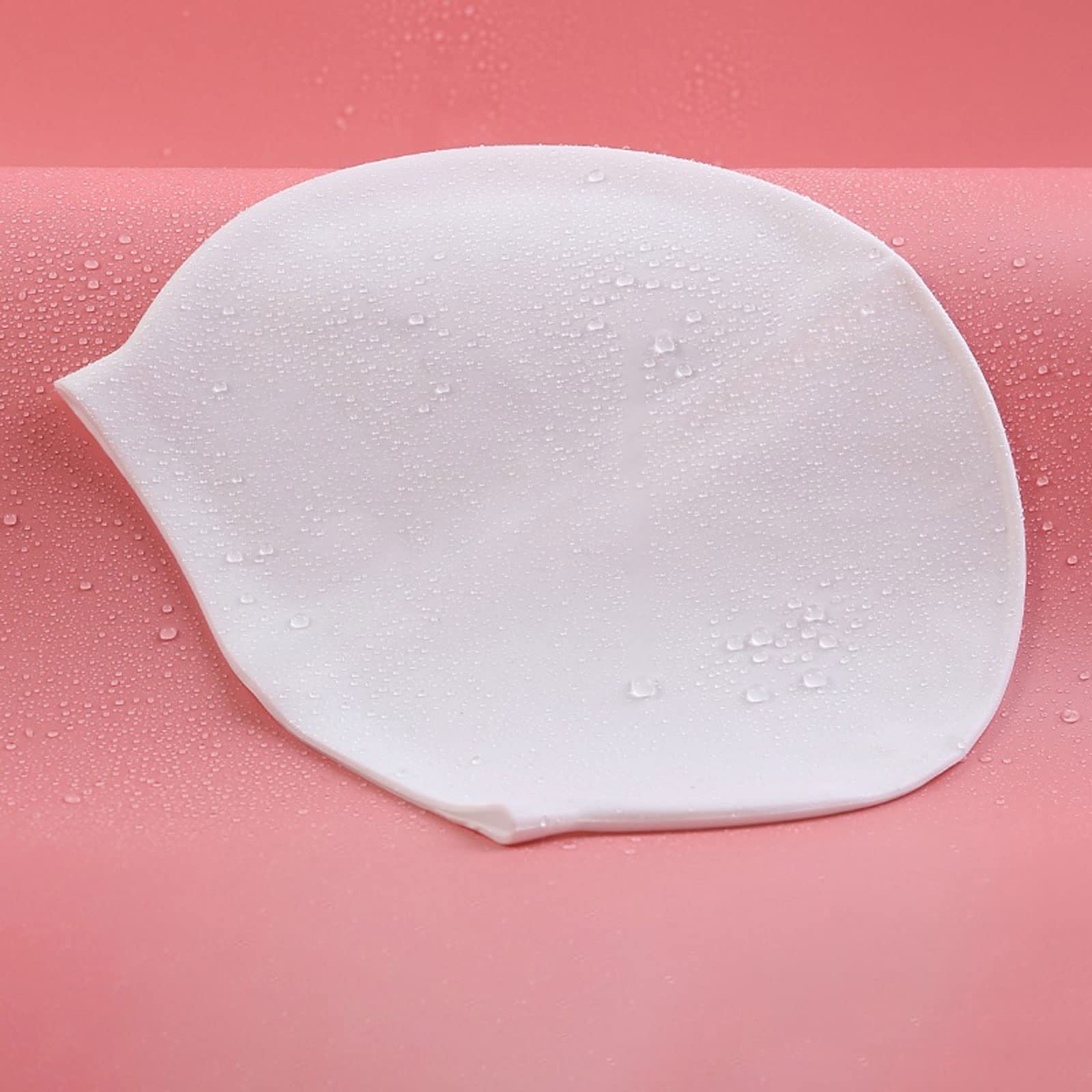 Cuffia da nuoto elastica in gel di silicone, impermeabile, per adulti, piscina, sport, nuoto, per uomini, donne, ragazzi e ragazze (3)