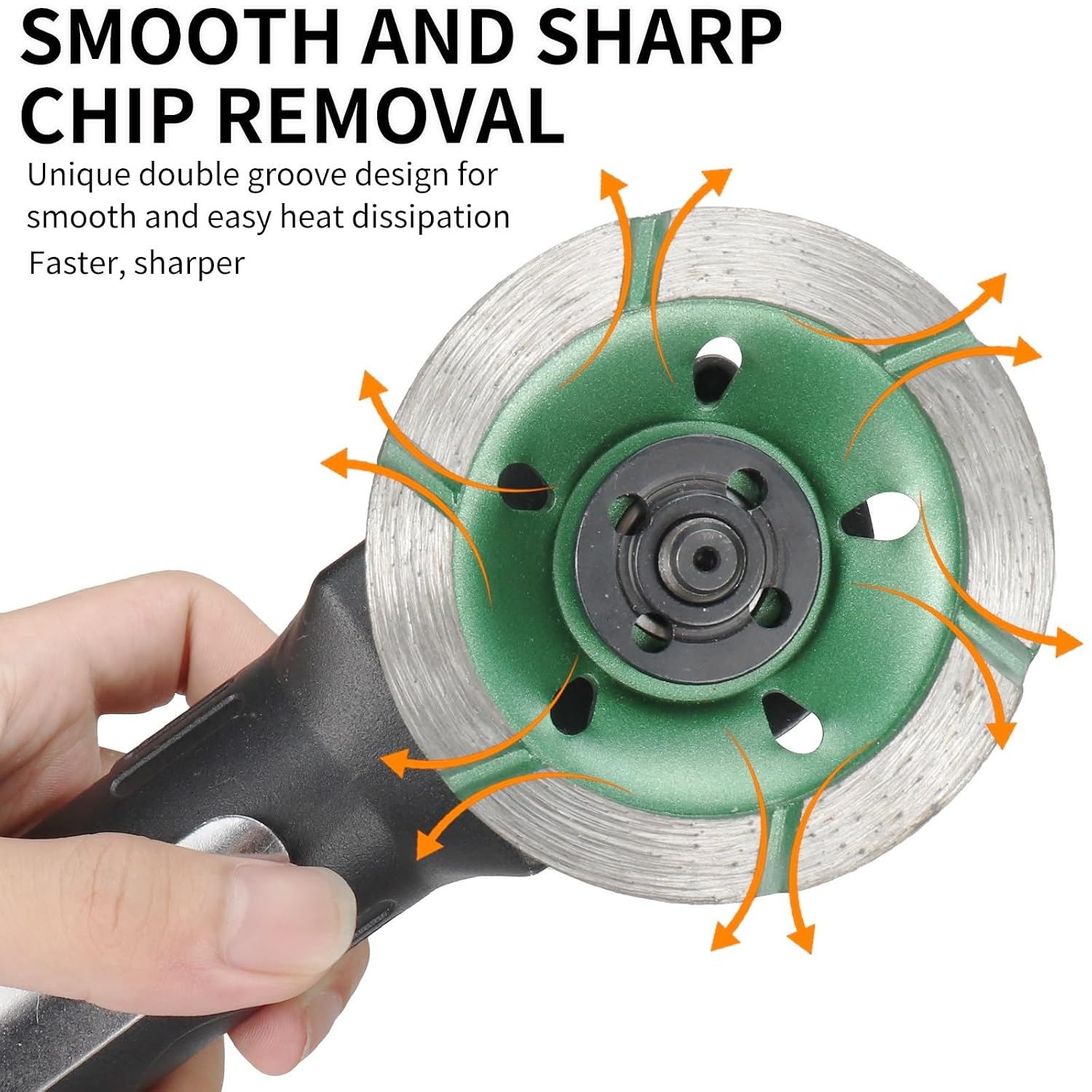Diamond Concrete Grinding Wheel 3pcs 80mm Diamond Grinding Wheel Heavy Duty Turbo Row Disc Angle Grinder for Concrete Granite