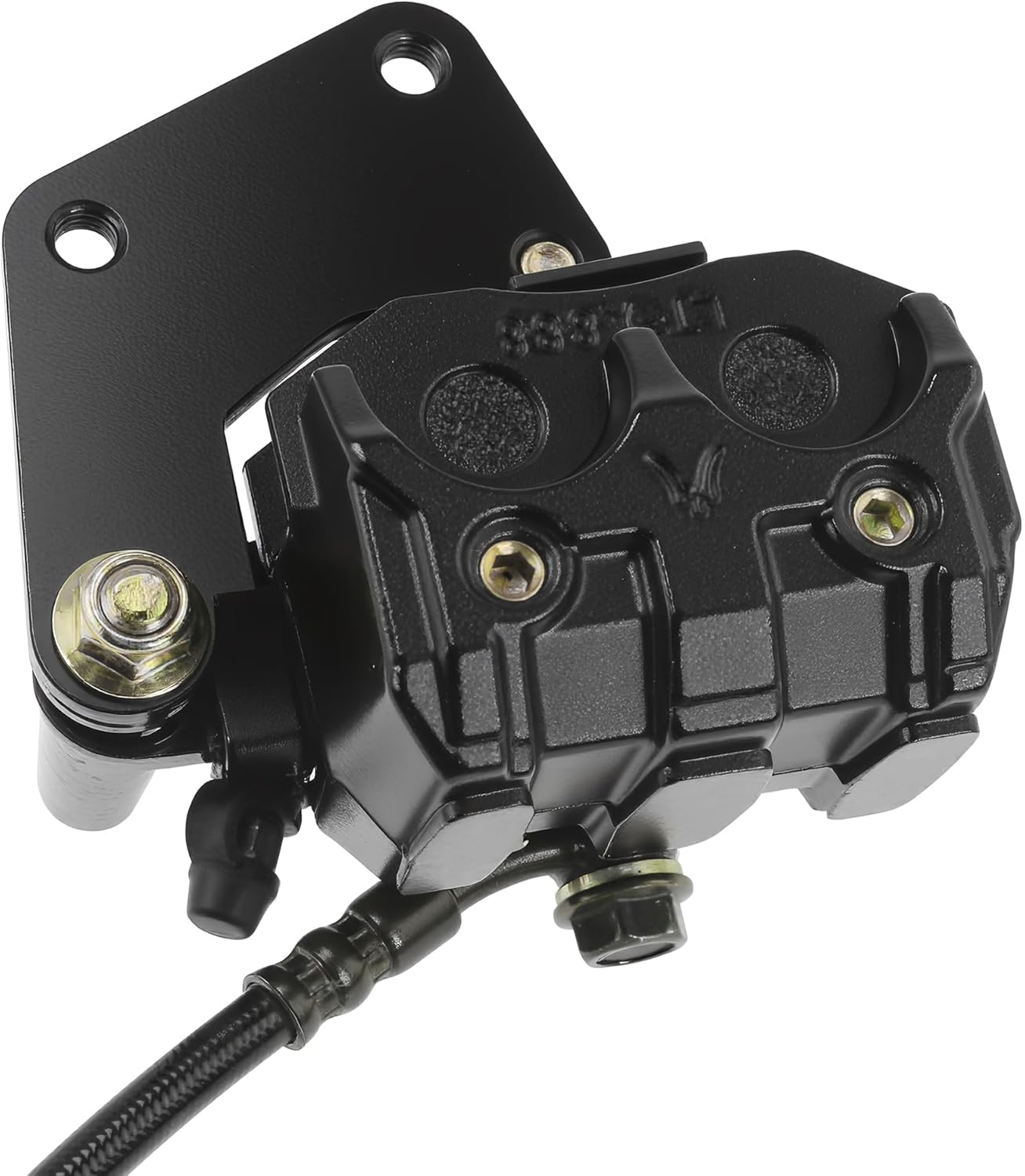 PRO BAT Front Hydraulic Brake Assembly with Brake disc and Pads for 50cc 70cc 90cc 110cc 125cc 140cc Dirt Pro Pit Bike