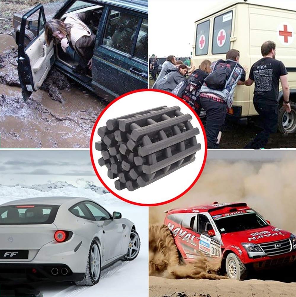 Plaques Antidérapantes Cabilock Pour Pneus – 1 Paire – Désembourbage Neige, Boue, Sable – Sécurité Voiture