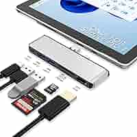 Microsoft Surface Pro 7+ と Surface Dock Amazon.com: Surface Pro Docking Station,90W Power Supply,4k