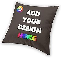 Vista 216 de Funda de almohada personalizada con nombre de texto fotográfico, funda de almohada impresa de dos lados para cumpleaños, Navidad, aniversario