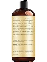 Vista 2 de Handcraft Blends Aceite de jojoba – Prensado en frío de 16 onzas líquidas – Aceite portador 100% puro y natural de grado premium para piel y cabello