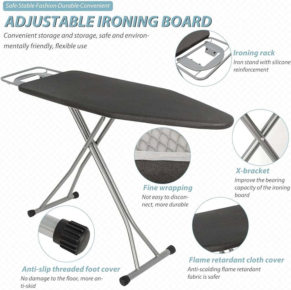 1/f space IRON TOP BOARD FOR WWW L 新品 ZOES HOMEWARE Tabletop Ironing Board,Portable Iron Board