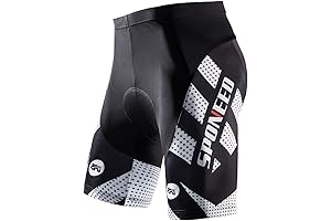 SPoneed Men's Cycling Shorts Padded: Gear Up for a Smoother Ride!