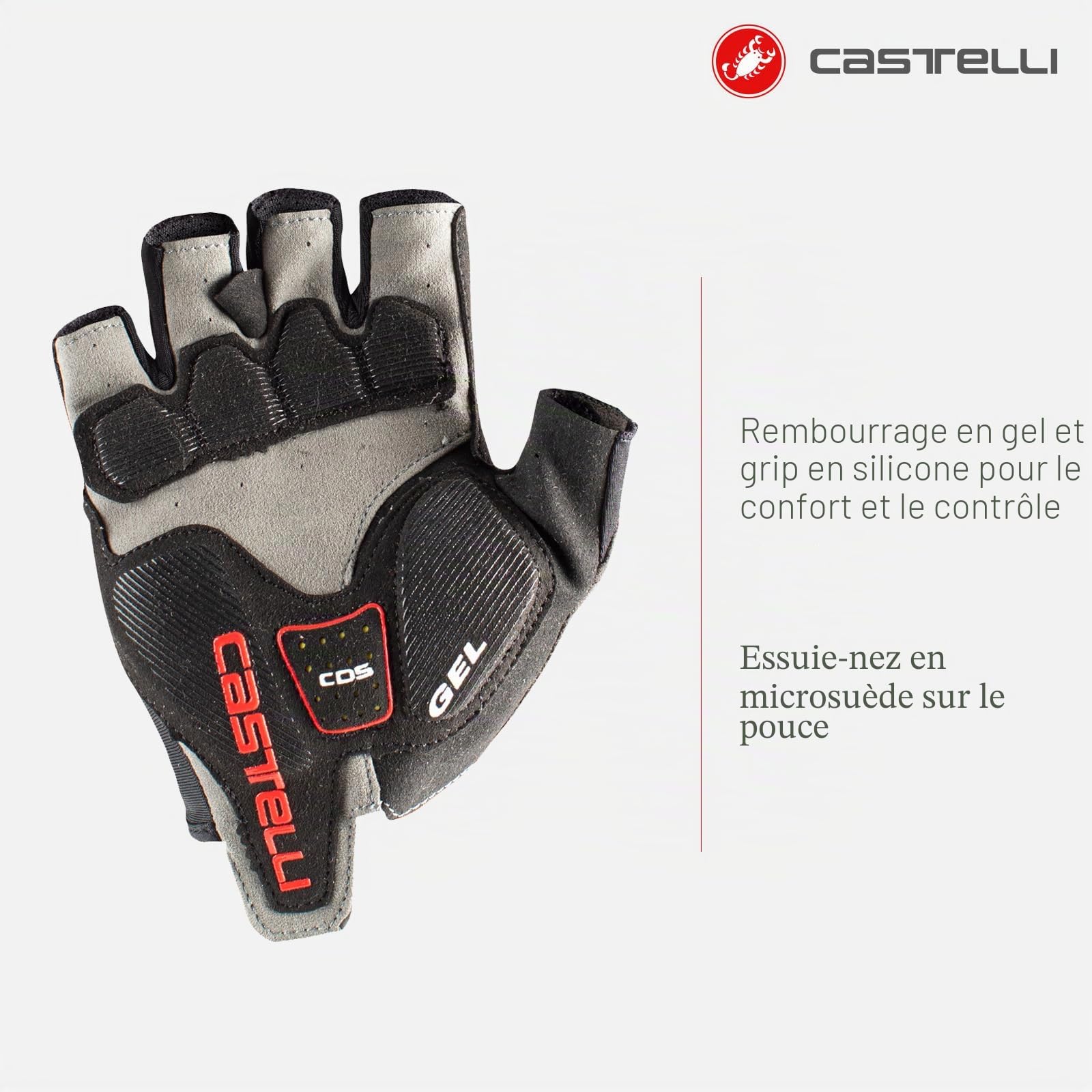 CASTELLI 4519028-030 ARENBERG Gel 2 Glove Men's Cycling Gloves