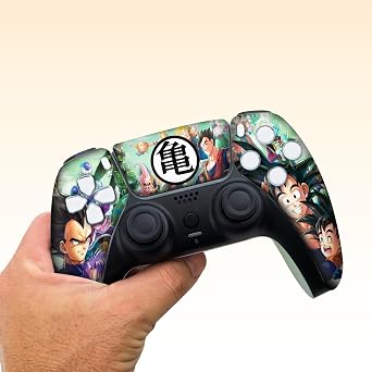 D. B. Z. FAMM Custom PS-5 Controller Wireless compatible with Play-Station 5 Console by BCB Controllers | Proudly Customized in USA with Permanent HYDRO-DIP Printing (NOT JUST A SKIN) (MODDED)