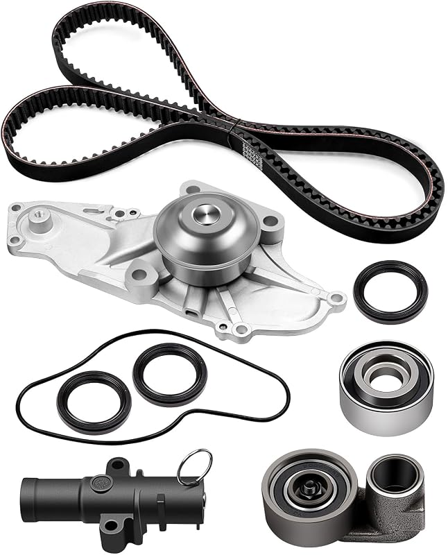 Kit de correia dentada SCITOO TBK329 com bomba d’água para Acura e Honda – 1 unidade