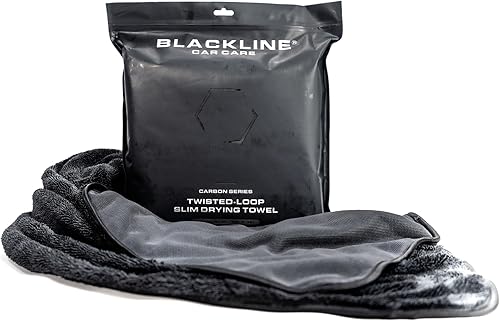 Miniatura 9 de Blackline Toalla de secado de automóvil de 24 x 36 pulgadas, 1300 GSM, sin rayas, sin pelusas, reutilizable, accesorios para automóvil, paño de Gris