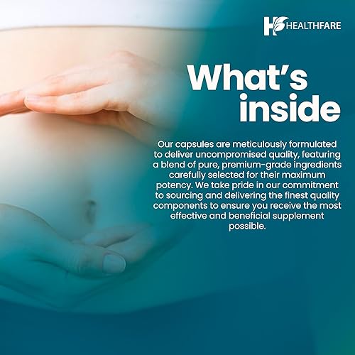 Miniatura 6 de Healthfare Akkermansia Muciniphila Probiótico  300 mil millones de AFU  90 cápsulas veganas  Prebiótico de inulina para la salud intestinal y apoyo