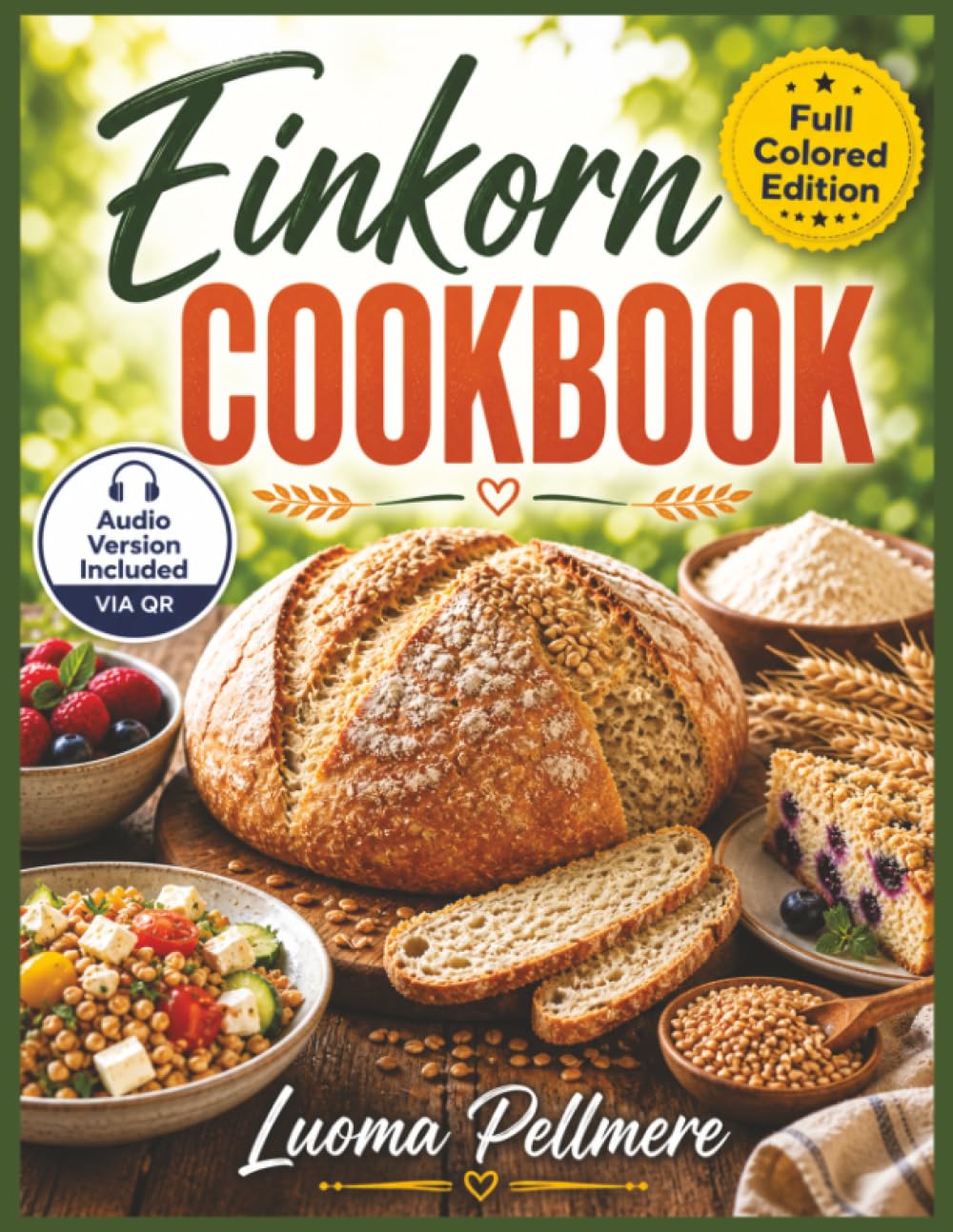 Easy Made Einkorn Cookbook: Beginner Friendly Guide to Baking and Cooking with Einkorn for Nutritious, Delicious, and Simple Meals