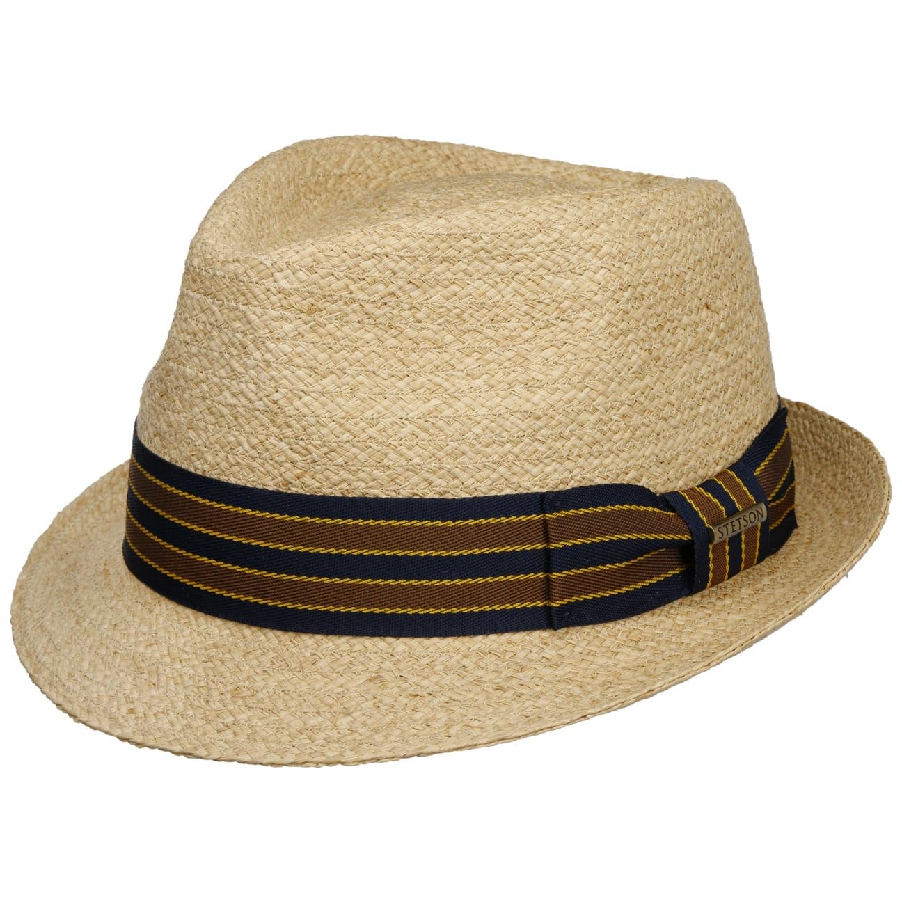 Stetson Sombrero de Paja Yescott Trilby Mujer/Hombre - Rafia Sol Primavera/Verano