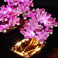 Vista 5 de Kit de iluminación LED Briksmax para árbol bonsái – Compatible con el modelo de bloques de construcción Lego 10281 – no incluye el set de Lego