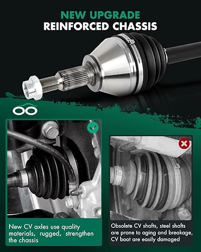 Miniatura 145 de SCITOO Eje CV Conjunto de eje delante izquierda derecha para Honda Odyssey 3.5L,para Honda Ridgeline 3.5L 2005-2014 60-1009