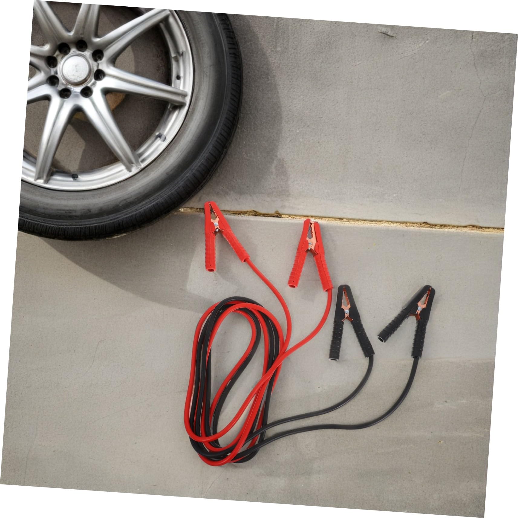 Cabilock Cavi di Avviamento per Auto Camion e Impieghi Gravosi Cavi per Batteria Morsetti Isolati Connettore per Batteria Auto Trasferimento Potenza Rapido Design Portatile (3 Metri)