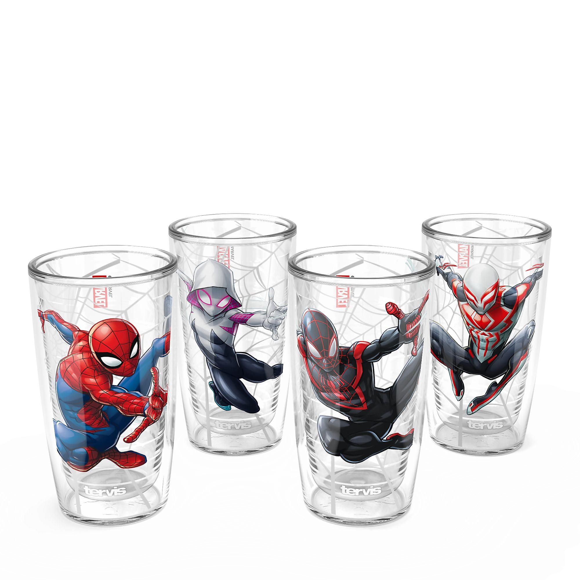Amazon.com | Tervis Marvel Spider-Man Web-Swinging Collection Made