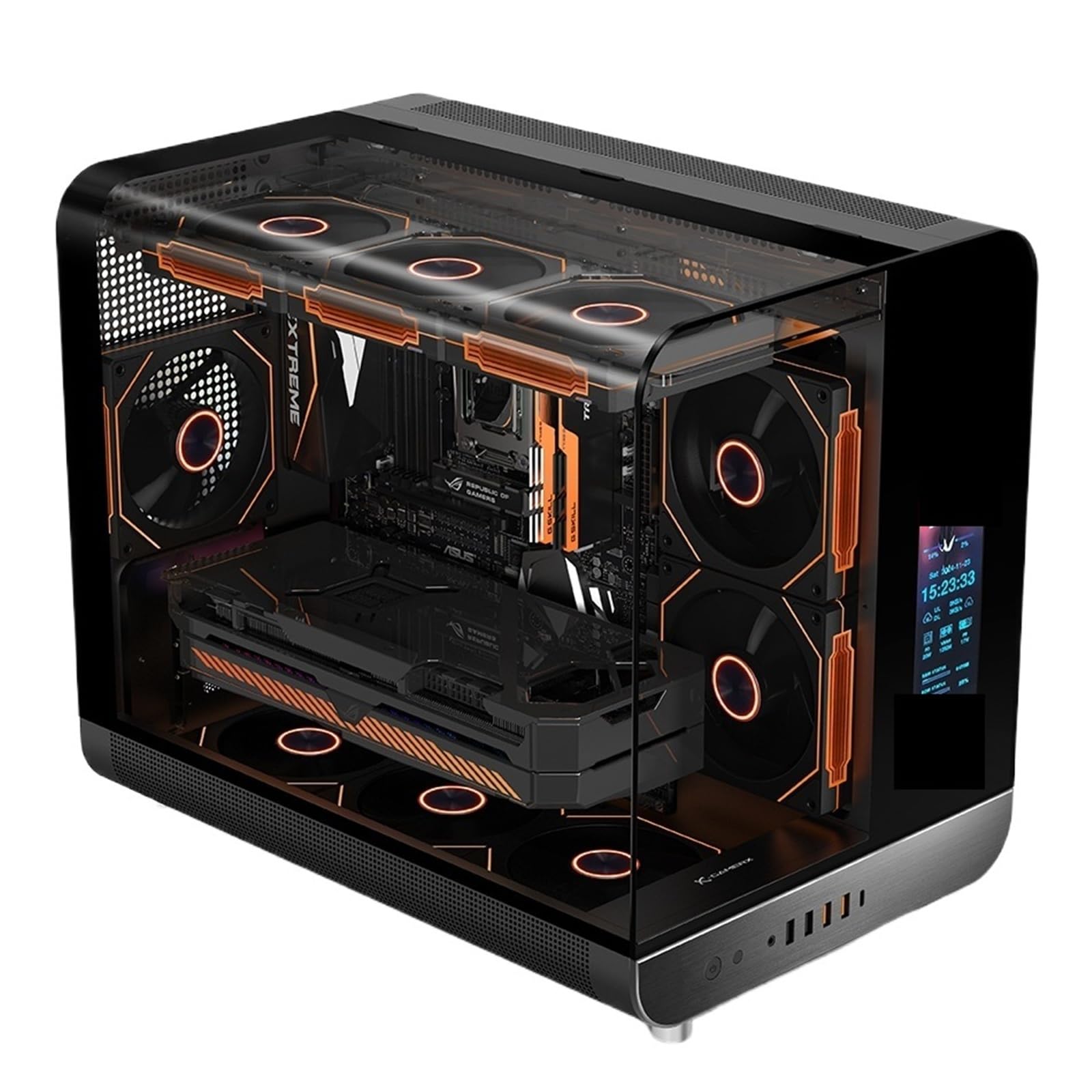 PowerTrain x-gamer phantom wings LCD ケース Amazon.com: EWAIDI X-GAMERX Phantom Wings LCD Edition Black