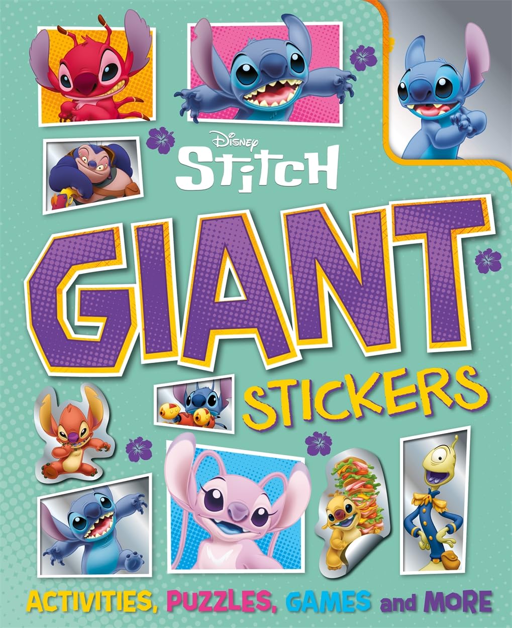 Disney Stitch Giant Stickers by Walt Disney PAPERBACK 9781835447451