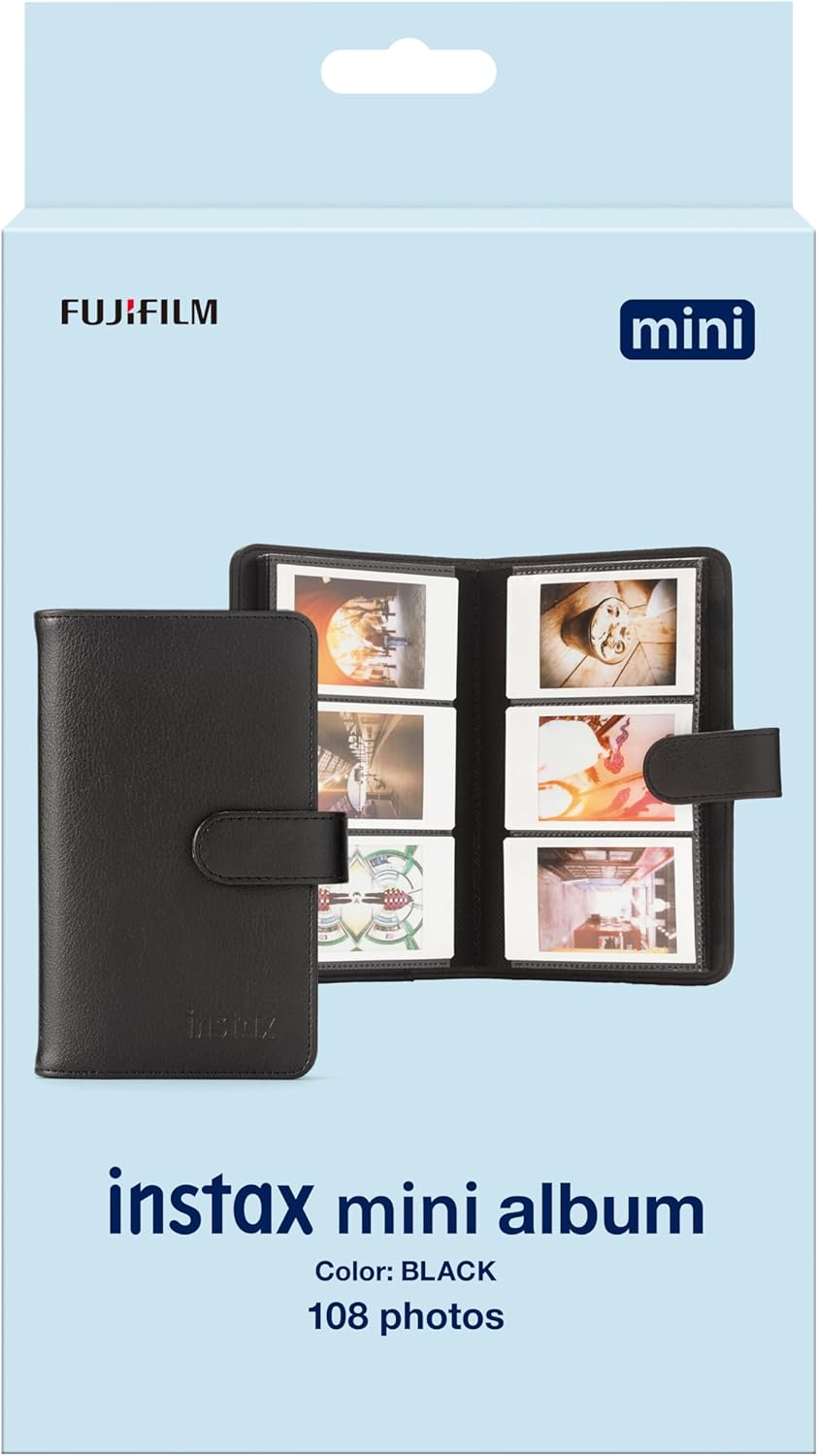 FUJIFILM Instax Mini 99 Black Album 108 Pages