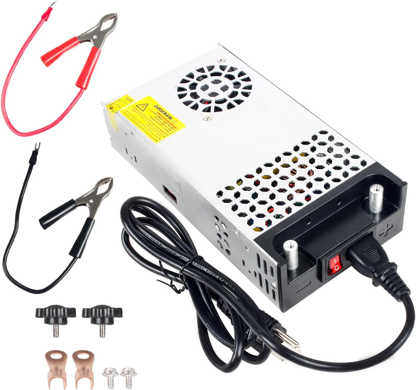 115V AC to 12V DC Converter, 50A 12V 600W DC Power Supply Switch, Adjustable Switch Transformer for LED Strip, CCTV, LCD Monitor, Computer, 3D Printer, Radio and Car Stereo. NOT for ELECTROLYSERS! ! 50A 600W