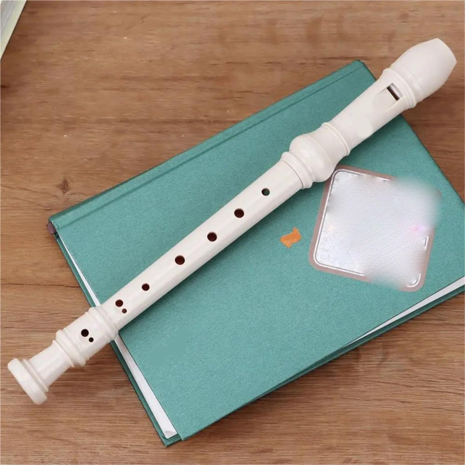 Flauta Dulce Profesional Flauta Dulce Soprano Estilo Alemán De 8 Agujeros (material ABS) Diseñada Para Principiantes