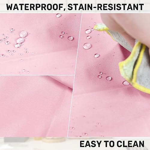 Miniatura 6 de 2 delantales de chef de talla grande, delantal profesional unisex con 2 bolsillos para cocinar, trabajar, hornear (tamaño más grande)